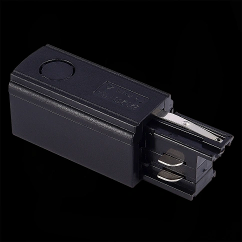 ST030.409.10R Правый Токоподвод для трехфазного шинопровода ST-Luce Черный фото 1