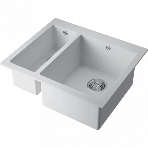 Мойка Bosen 59-2A-WH Artceramic/белый фото 1