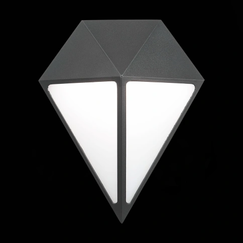 SL9500.441.01 Светильник уличный настенный ST-Luce Черный/Белый,Черный LED 1*12W 4000K фото 1