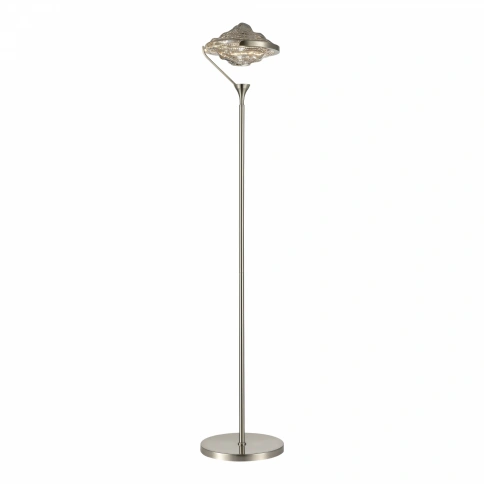 SL6115.105.01 Торшер ST-Luce Никель/Дымчато-Серый LED 1*19W 3000K фото 1