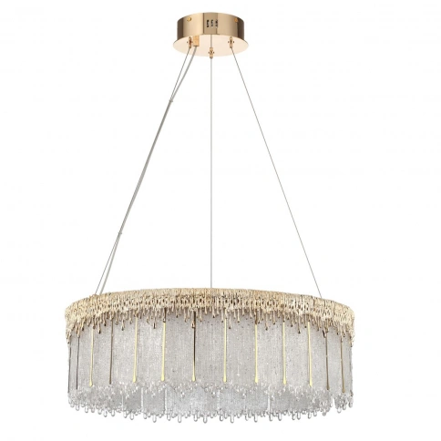 5091/80L L-VISION ODL25 563 золотой/стекло Люстра LED 80W 3700K 6796Лм CLEO фото 1