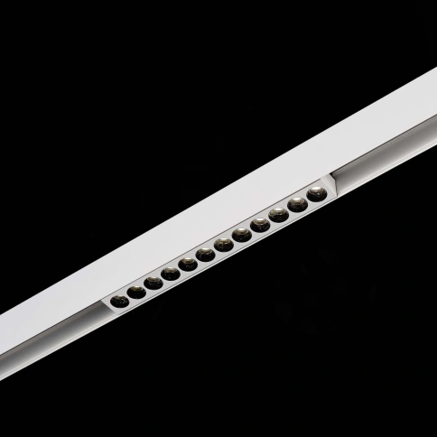 ST806.546.12 Магнитный трековый светильник Белый LED 1*12W 4000K 550Lm Ra>90 36° IP20 L220xW22xH44 4 фото 1