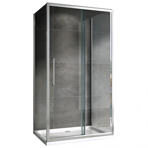 Душевой уголок ABBER Schwarzer Diamant AG30100H-S50-S50 фото 1
