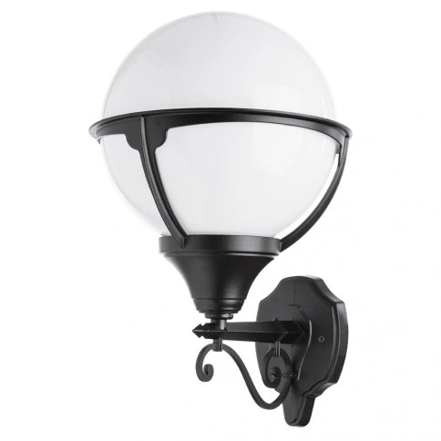 Уличный настенный светильник Arte Lamp MONACO A1491AL-1BK фото 1