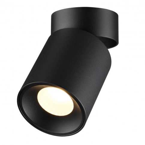 7132/7CL HIGHTECH ODL26 Потолочный светильник черный/металл IP20 LED 7W 75Лм 3000K 36° 220-240V TURN фото 3