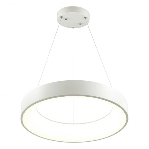 4066/50L L-VISION ODL19 382 белый/серый Люстра с ДУ LED 50W 220V SOLE фото 2