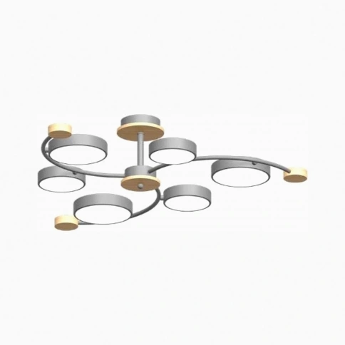 Потолочный cветильник LED4U L3207-840 GR фото 1