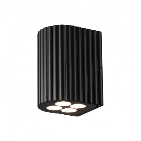 7127/8WL NATURE ODL25 Фасадный светильник черный/металл IP54 LED 8W 10°  220-240V GLENN фото 3