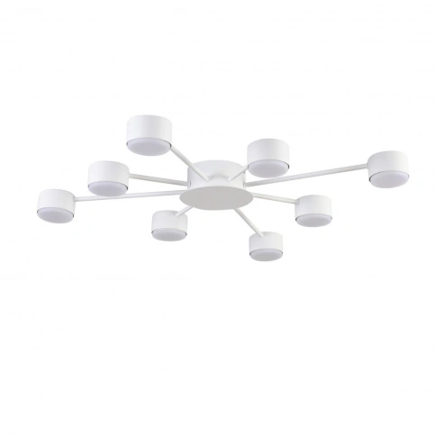 8343/8C COMFI белый, металл Люстра GX53 LED 8*7W 220V TORINA фото 2