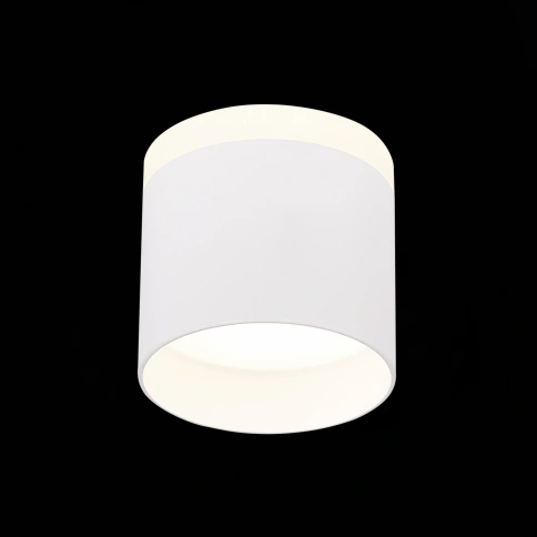 ST102.542.09 Светильник потолочный Белый LED 1*9W 4000K 702Lm Ra>80 120° IP20 D79xH75 170-240V фото 1