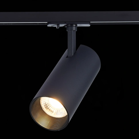 ST350.446.30.36 Св-к трек. Черный LED 1*30W 4000K 2 700Lm Ra≥90 36° IP20 L177xW77xH204 100-240V фото 1
