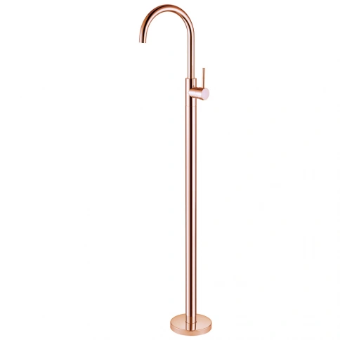 Смеситель ABBER Wasser Kreis AF8141RG напольный для раковины, розовое золото фото 1