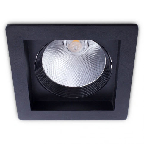 Точечный встраиваемый светильник Arte Lamp PRIVATO A7007PL-1BK фото 1