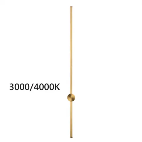 4335/18WGP HIGHTECH ODL23 299 золото Настенный светильник IP20 LED 18W 849Лм 3000K/4000K (перекл. ч/ фото 1