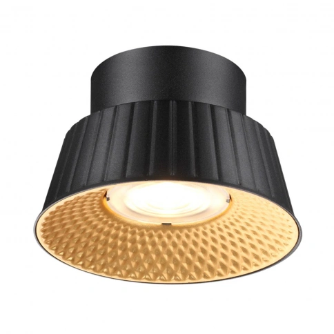 6643/6CL HIGHTECH ODL24 303 черный/металл/акрил Потолочный светильник IP20 LED 7W 3000K 220V MALI фото 3