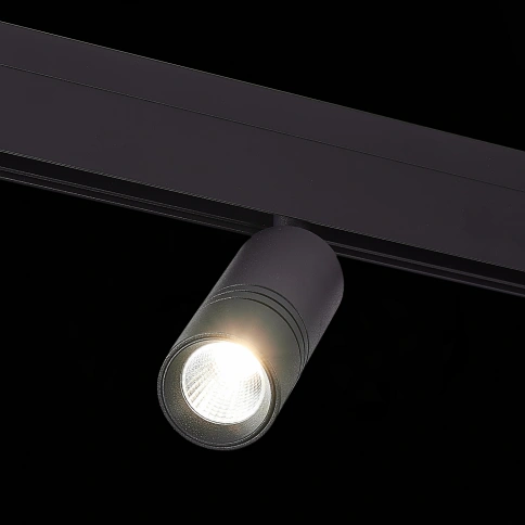 ST365.436.12 Магнитный трековый светильник Черный LED 1*12W 3000K 1 020Lm Ra>90 36° IP20 L-xW44xH130 фото 1