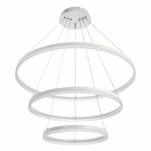 Подвесной светильник LED4U L1085-80-60-40 WH фото 1