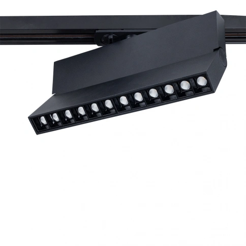 Трековый светильник Arte Lamp FLASH A4573PL-1BK фото 1