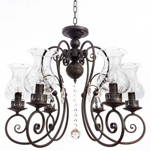 Подвесная люстра Arte Lamp PALERMO A2053LM-6BR фото 1