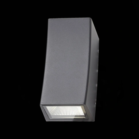 SL088.421.02 Светильник уличный настенный ST-Luce Черный кварцевый LED 2*5W 4000K фото 1
