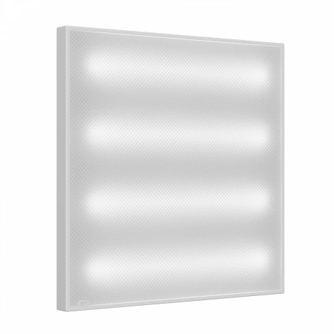 STP-A-1001-P-36-4K-40 Св-к ДВО ST Luce STANDART IP40 595*595*40мм 36Вт 4200лм 4000К призма(Армстронг фото 1