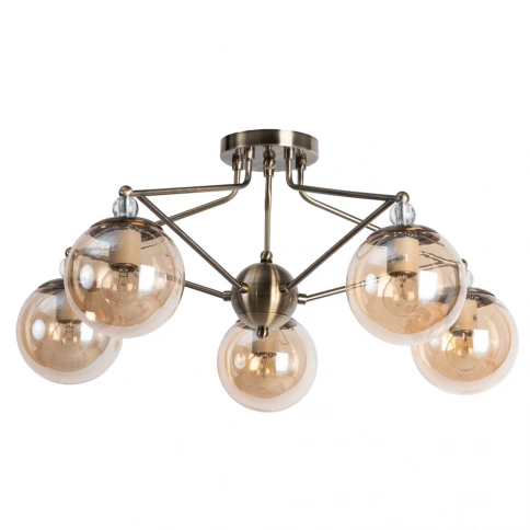 Потолочная люстра Arte Lamp ENIGMA A3133PL-5AB фото 1