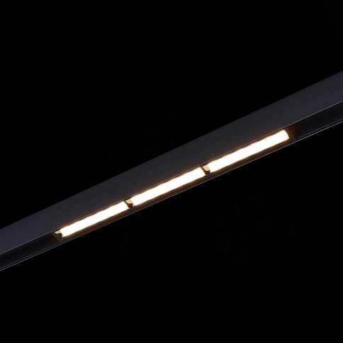ST804.436.18 Магнитный трековый светильник Черный LED 1*18W 3000K 1 000Lm Ra>90 120° IP20 L330xW22xH фото 1
