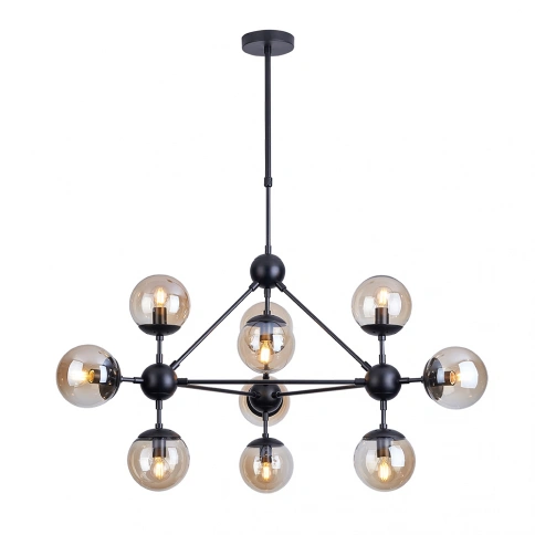 Люстра на штанге Arte Lamp BOLLA A1664SP-10BK фото 1