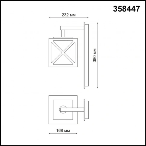 358447 STREET NT20 364 темно-серый Ландшафтн.настен.светильник IP54 LED 4000K 10W 100-240V DANTELA фото 1
