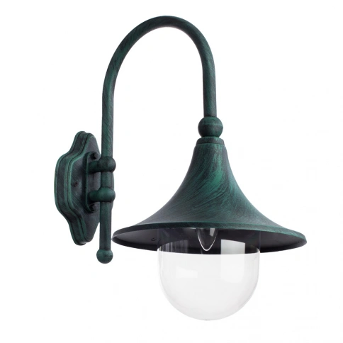 Уличный настенный светильник Arte Lamp MALAGA A1082AL-1BG фото 1