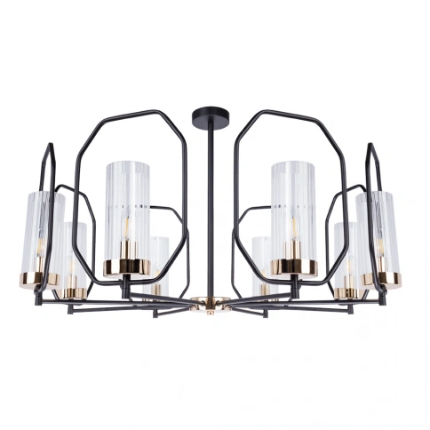 Потолочная люстра Arte Lamp CELAENO A7004PL-8BK фото 1