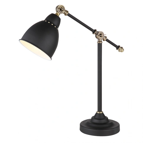 Офисная настольная лампа Arte Lamp BRACCIO A2054LT-1BK фото 1