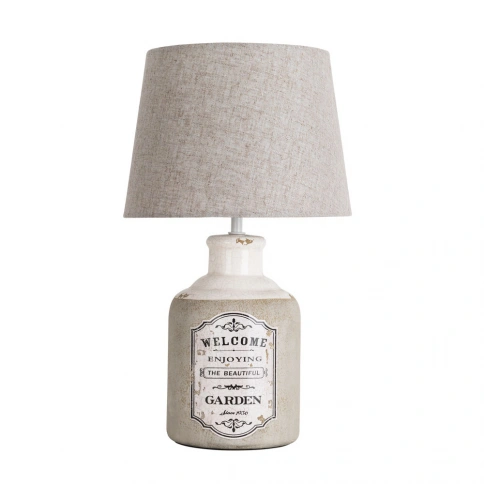 Декоративная настольная лампа Arte Lamp ISOLA A4272LT-1GY фото 1
