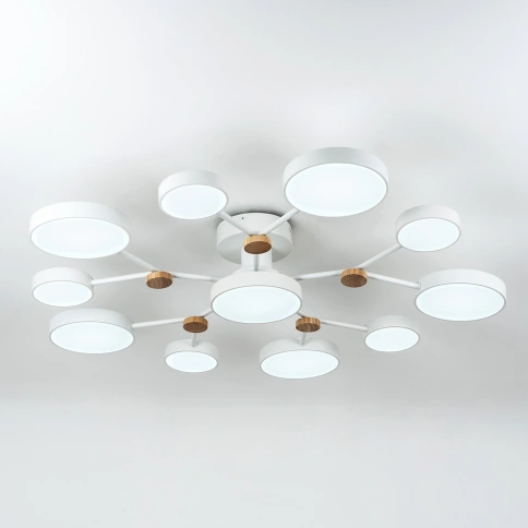 Потолочный cветильник LED4U L3201-960 WT фото 2