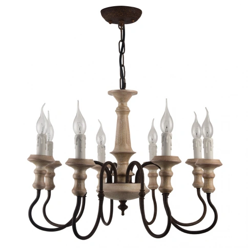 Подвесная люстра Arte Lamp WOODSTOCK A1700LM-8BR фото 1