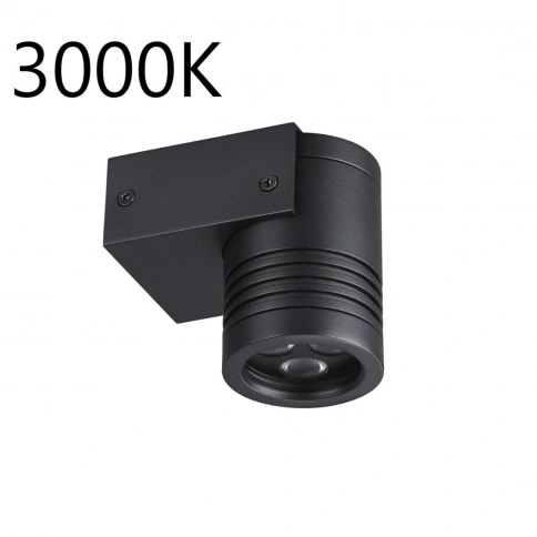 6648/6WL3 NATURE ODL25 725 черный/металл Фасадный светильник IP67 LED CREE 6W 3000K 30° AC85-265V ST фото 1