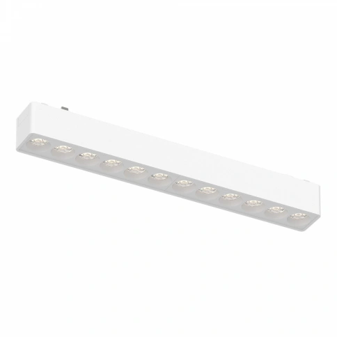 ST673.536.12 Магнитный трековый светильник Белый LED 1*12W 3000K 710Lm Ra>90 36° IP20 L230xW26xH24 4 фото 1