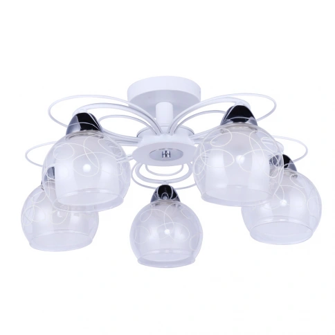 Потолочная люстра Arte Lamp SANSA A7585PL-5WH фото 1