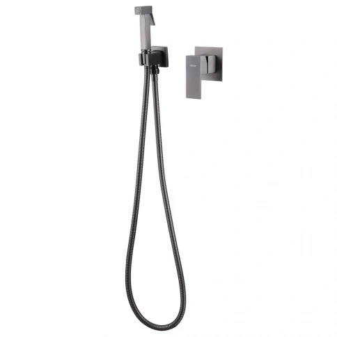 Смеситель ABBER Daheim AF8225NG с гигиеническим душем, никель фото 2