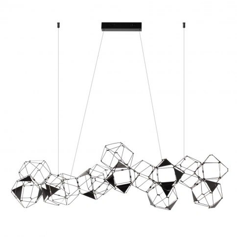 5087/64L L-VISION ODL25 505 черный хром/металл Люстра LED 64W 4000K 3800Лм TRELLIS фото 1