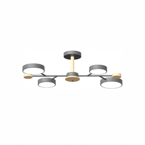 Потолочный cветильник LED4U L3213-670 GR фото 1