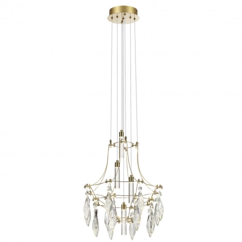 7000/35L CLASSIC ODL_EX25 83 Подвесной светильник металл/хрусталь/нерж сталь IP20 LED 35W 4000K 220- фото 3