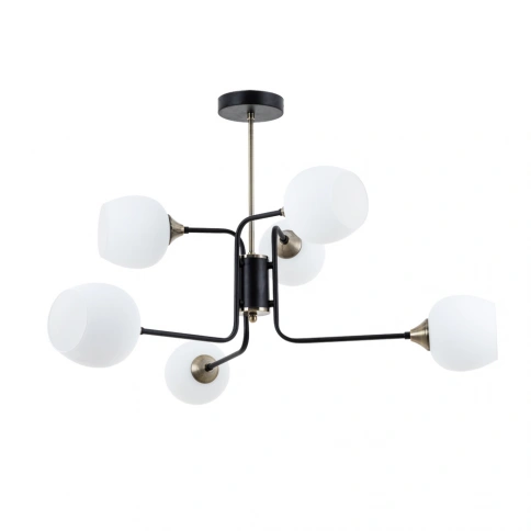 Люстра на штанге Arte Lamp SKAT A3564PL-6BK фото 1