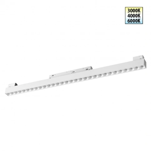 359624 SHINO NT25 000 белый Трековый светильник для низков. шинопровода с переключ. цв. темпер. IP20 фото 2