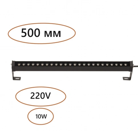 7040/10WL NATURE ODL25 721 черный/металл Фасадный поворотный на 180° светильник IP65 LED 10W 3000K 2 фото 1