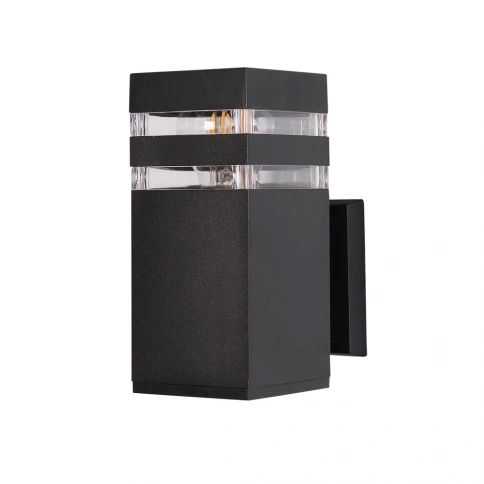 Уличный настенный светильник Arte lamp HEATHER A4413AL-1BK фото 1