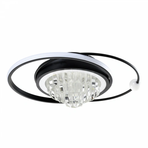 Потолочный светильник LED4U L8023-450 BK фото 1