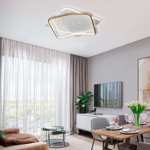 Потолочный светильник LED4U L1037-520 GD фото 2
