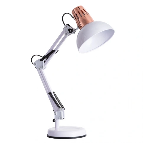 Офисная настольная лампа Arte Lamp LUXO A2016LT-1WH фото 1