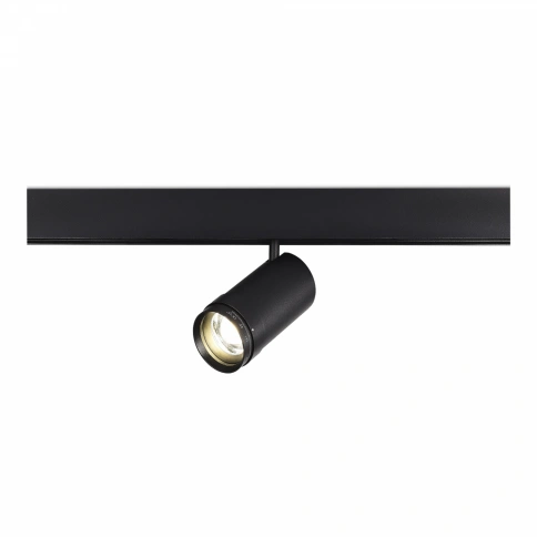 ST357.446.20 Магнитный трековый светильник ZOOM Черный LED 1*20W 4000K Lm Ra90 10-55° IP20 D60xH170 фото 1